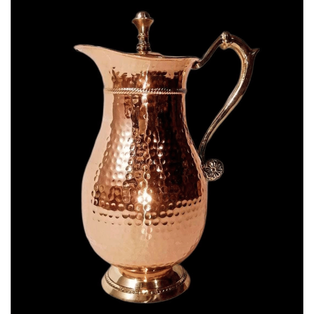 Copper Water Pitcher - style and elegance for your kitchen or lounge.