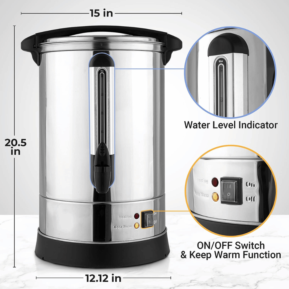 Top 5 Best Coffee Urns in the Market - no need to continually boil the kettle with these sleek machines.